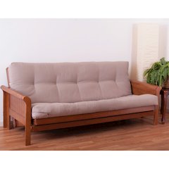 Renewal 6-inch Twill Queen-size Futon Mattress