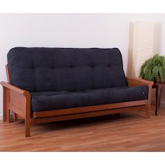 Vitality 9-inch Microsuede Queen-size Futon Mattress