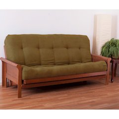 Vitality 9-inch Microsuede Queen-size Futon Mattress