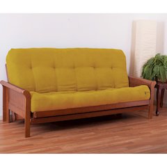 Vitality 9-inch Microsuede Queen-size Futon Mattress