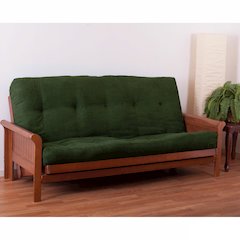 Vitality 8-inch Microsuede Queen-size Futon Mattress