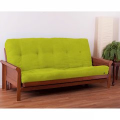 Vitality 8-inch Microsuede Queen-size Futon Mattress