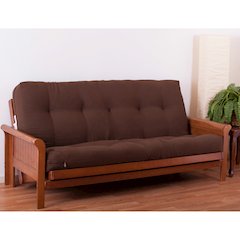 Renewal 8-inch Twill Queen-size Futon Mattress