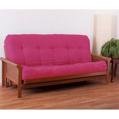 Vitality 10-inch Microsuede Queen-size Futon Mattress
