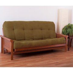 Vitality 10-inch Microsuede Queen-size Futon Mattress