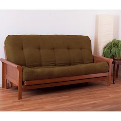 Vitality 10-inch Microsuede Queen-size Futon Mattress