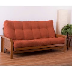 Vitality 10-inch Microsuede Queen-size Futon Mattress