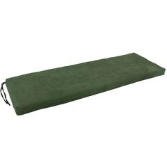 63-inch by 19-inch Solid Microsuede Bench Cushion  963X19-MS-HG