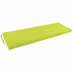 63-inch by 19-inch Solid Twill Bench Cushion