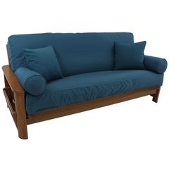 Set of 5 Full Futon Cover Set w/Two 18 inch Pillows and Two Bolsters (Twill Fabric)  9680-CD-TW-IN