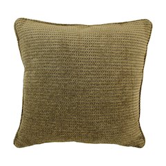 18-inch Patterned Jacquard Chenille Square Throw Pillow with Insert