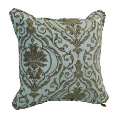 18-inch Double-corded Patterned Jacquard Chenille Square Throw Pillow with Insert  9810-CD-S1-JCH-CO-32