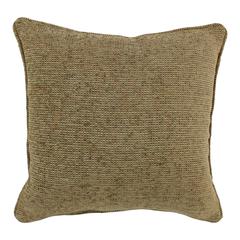 18-inch Double-corded Square Patterned Jacquard Chenille Throw PIllow with Insert