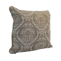 25-inch Double-corded Patterned Tapestry Square Floor Pillow with Insert  9813-CD-S1-JCH-CO-40