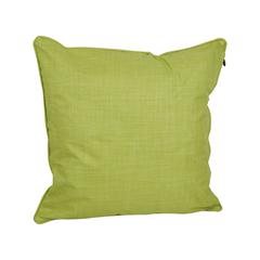 25-inch Double-corded Spun Polyester Square Floor Pillow with Insert, Lime