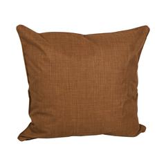 25-inch Double-corded Spun Polyester Square Floor Pillow with Insert 9813-CD-S1-REO-SOL-09