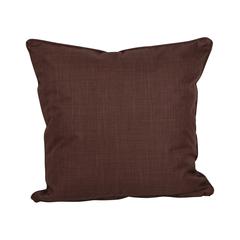25-inch Double-corded Spun Polyester Square Floor Pillow with Insert 9813-CD-S1-REO-SOL-10