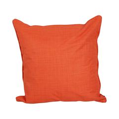 25-inch Double-corded Spun Polyester Square Floor Pillow with Insert 9813-CD-S1-REO-SOL-13