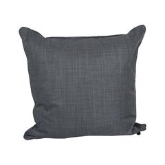 25-inch Double-corded Spun Polyester Square Floor Pillow with Insert 9813-CD-S1-REO-SOL-15