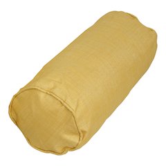 20-inch by 8-inch Double-corded Spun Polyester Bolster Pillow with Insert