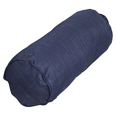 20-inch by 8-inch Double-corded Spun Polyester Bolster Pillow with Insert