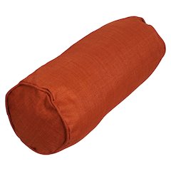 20-inch by 8-inch Double-corded Spun Polyester Bolster Pillow with Insert