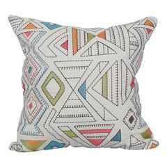 17-inch Jacquard Throw Pillow with Insert 9910-S1-ID-074