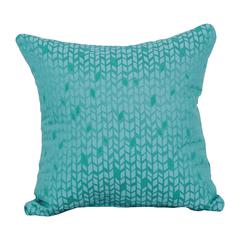 17-inch Jacquard Throw Pillow with Insert 9910-S1-ID-080