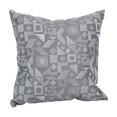 17-inch Jacquard Throw Pillow with Insert 9910-S1-ID-115