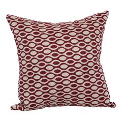 17-inch Jacquard Throw Pillow with Insert 9910-S1-ID-118