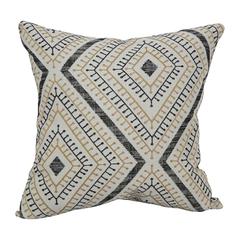 17-inch Jacquard Throw Pillow with Insert 9910-S1-ID-143