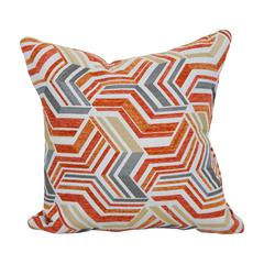 17-inch Jacquard Throw Pillow with Insert 9910-S1-ID-149