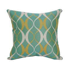 17-inch Square Premium Polyester Outdoor Throw Pillow  9910-S1-PO-006