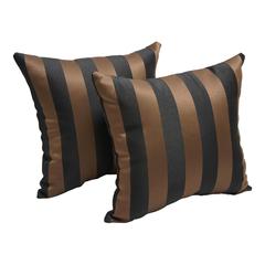 17-inch Square Polyester Outdoor Throw Pillows (Set of 2)  9910-S2-CO-OD-043