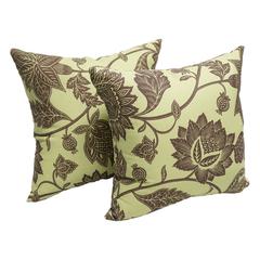17-inch Square Polyester Outdoor Throw Pillows (Set of 2)  9910-S2-CO-OD-049