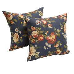 17-inch Jacquard Throw Pillows with Inserts (Set of 2)  9910-S2-ID-005