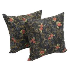 17-inch Jacquard Throw Pillows with Inserts (Set of 2)  9910-S2-ID-019