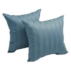 17-inch Jacquard Throw Pillows with Inserts (Set of 2)  9910-S2-ID-024