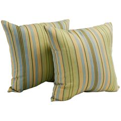 17-inch Jacquard Throw Pillows with Inserts (Set of 2)  9910-S2-ID-064