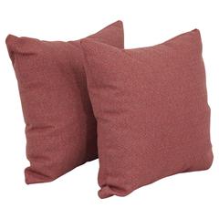 17-inch Jacquard Throw Pillows with Inserts (Set of 2)  9910-S2-ID-100