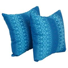 17-inch Jacquard Throw Pillows with Inserts (Set of 2)  9910-S2-ID-127