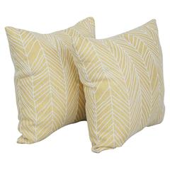17-inch Jacquard Throw Pillows with Inserts (Set of 2)  9910-S2-ID-139