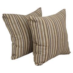 17-inch Jacquard Throw Pillows with Inserts (Set of 2)  9910-S2-ID-148