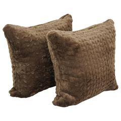 17-inch Jacquard Throw Pillows with Inserts (Set of 2)  9910-S2-ID-153