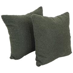 17-inch Jacquard Throw Pillows with Inserts (Set of 2)  9910-S2-ID-158