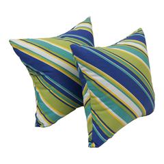 17-inch Square Polyester Outdoor Throw Pillows (Set of 2) 9910-S2-OD-104