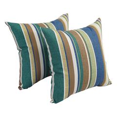 17-inch Square Polyester Outdoor Throw Pillows (Set of 2) 9910-S2-OD-135