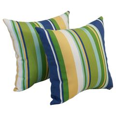17-inch Square Polyester Outdoor Throw Pillows (Set of 2) 9910-S2-OD-172