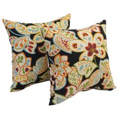 17-inch Square Polyester Outdoor Throw Pillows (Set of 2) 9910-S2-OD-173