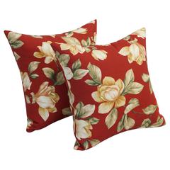 17-inch Square Polyester Outdoor Throw Pillows (Set of 2) 9910-S2-OD-187